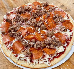Pizza | 3 Meats (GF)
