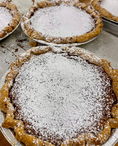 Chocolate Chess Pie | Individual
