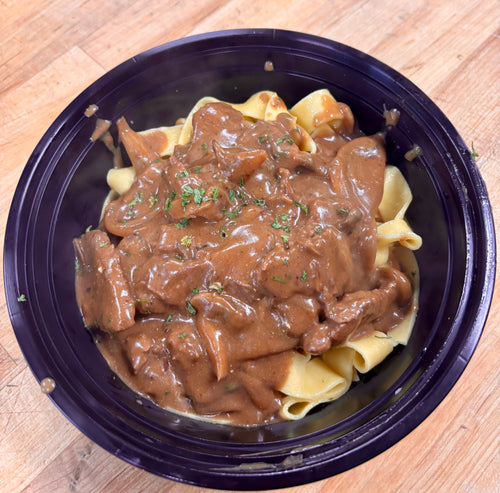 Dinner for 1 | Beef Stroganoff