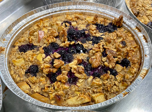 Baked Oatmeal | Apple, Blueberry, Walnut